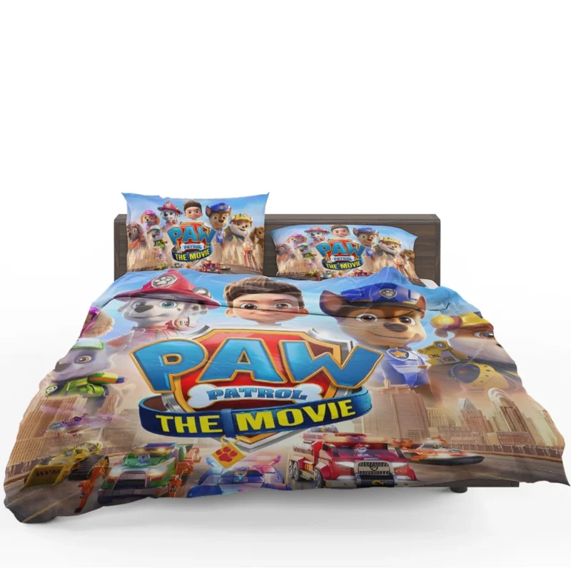 Paw Patrol: The Movie - Unveiling the Logo Bedding Set