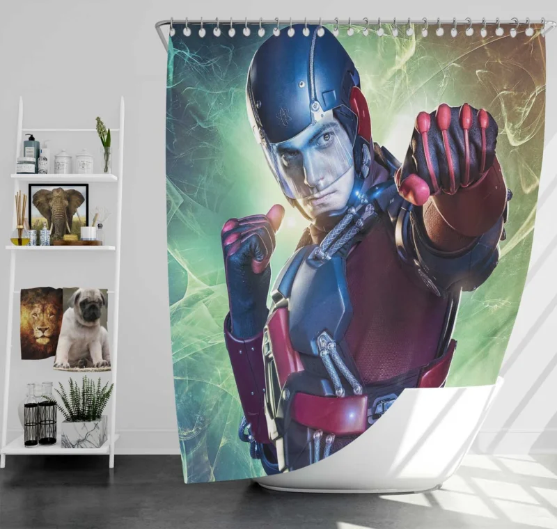 Ray Palmer Atom in DC Legends Of Tomorrow Shower Curtain