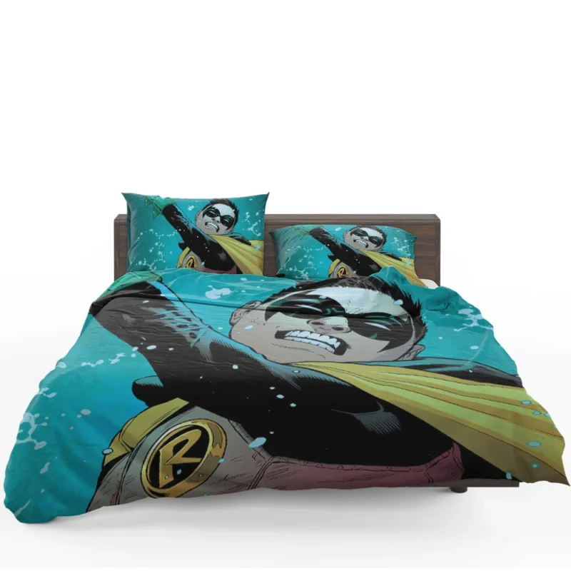 Robin Comics: Tim Drake Heroic Journey Bedding Set