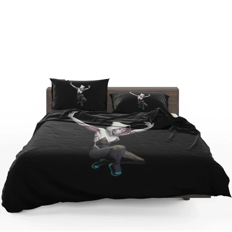 Spider-Gwen Comics: A Heroic Tale Bedding Set