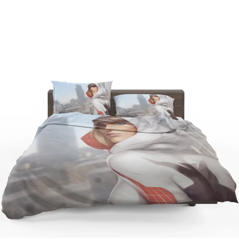 Spider-Gwen Comics: Gwen Stacy Heroic Journey Bedding Set