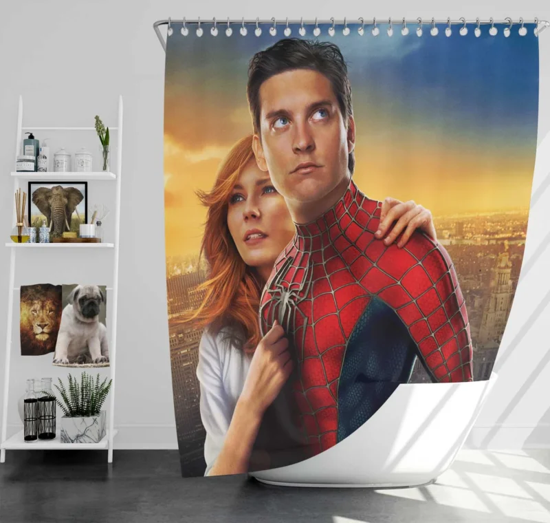 Spider-Man 3: Peter Parker Toughest Challenge Shower Curtain