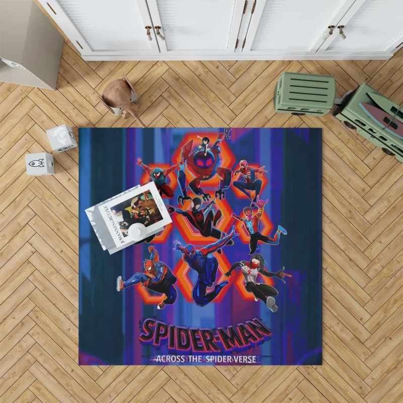 Spider-Man: Across The Spider-Verse Sequel Floor Rug
