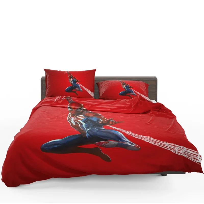 Spider-Man (PS4) Game: A Superhero Quest Bedding Set