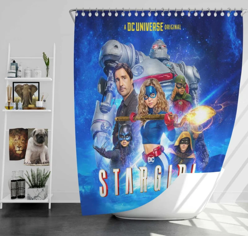 Stargirl TV Show: Courtney Whitmore Journey Shower Curtain