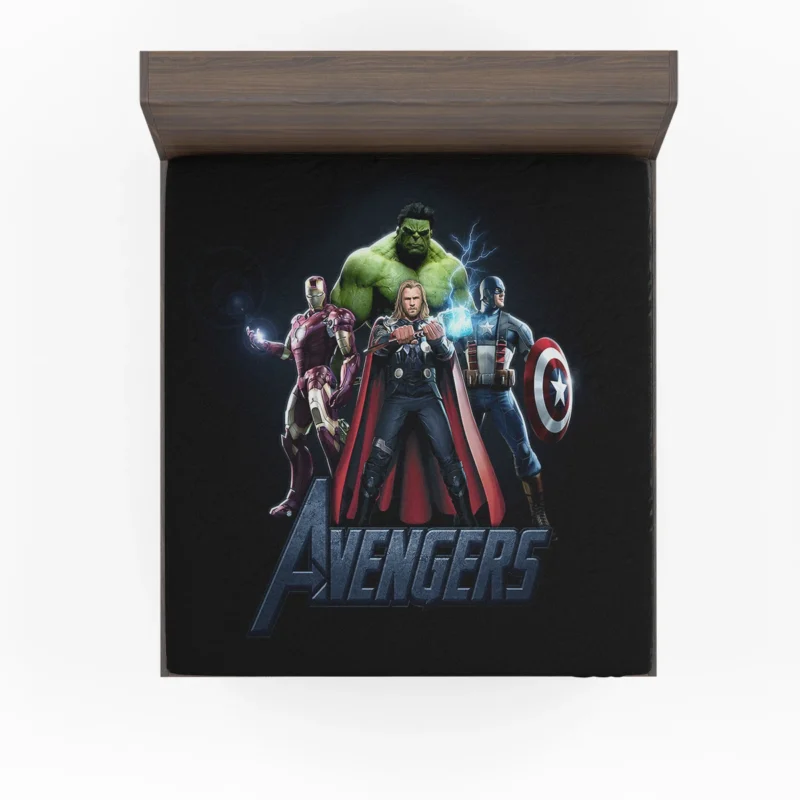 The Avengers: Earth Mightiest Heroes Unite Fitted Sheet