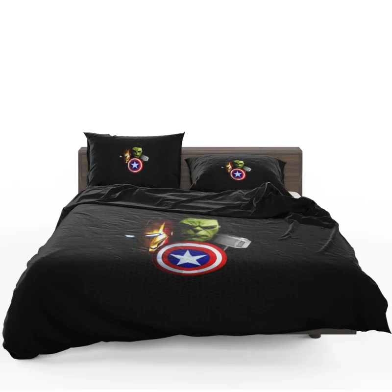 The Avengers in Comics: Marvel Iconic Team Bedding Set