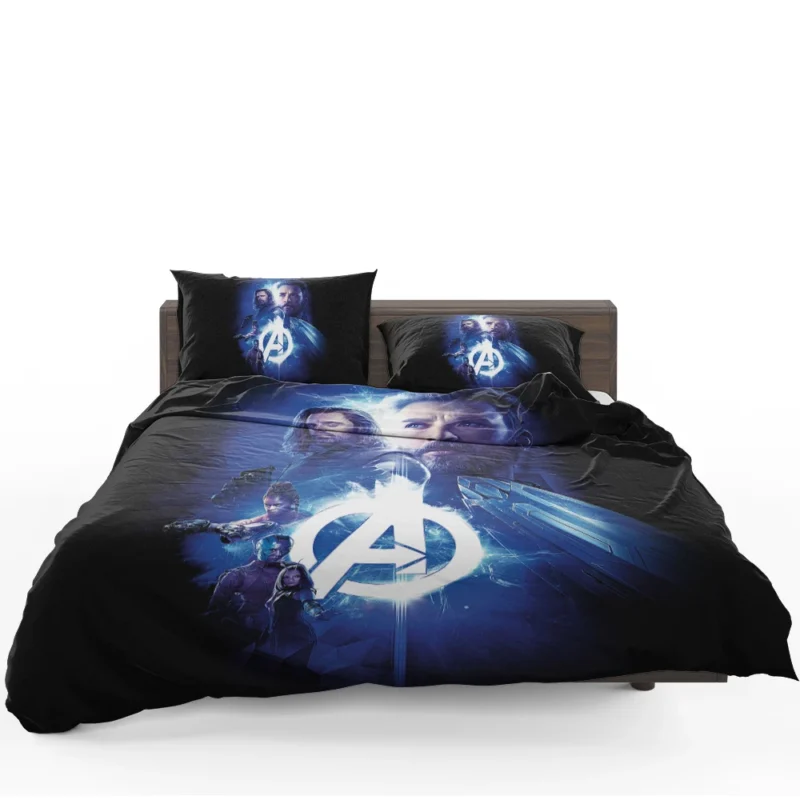 Winter Soldier and Heroes in Avengers: Infinity War Bedding Set