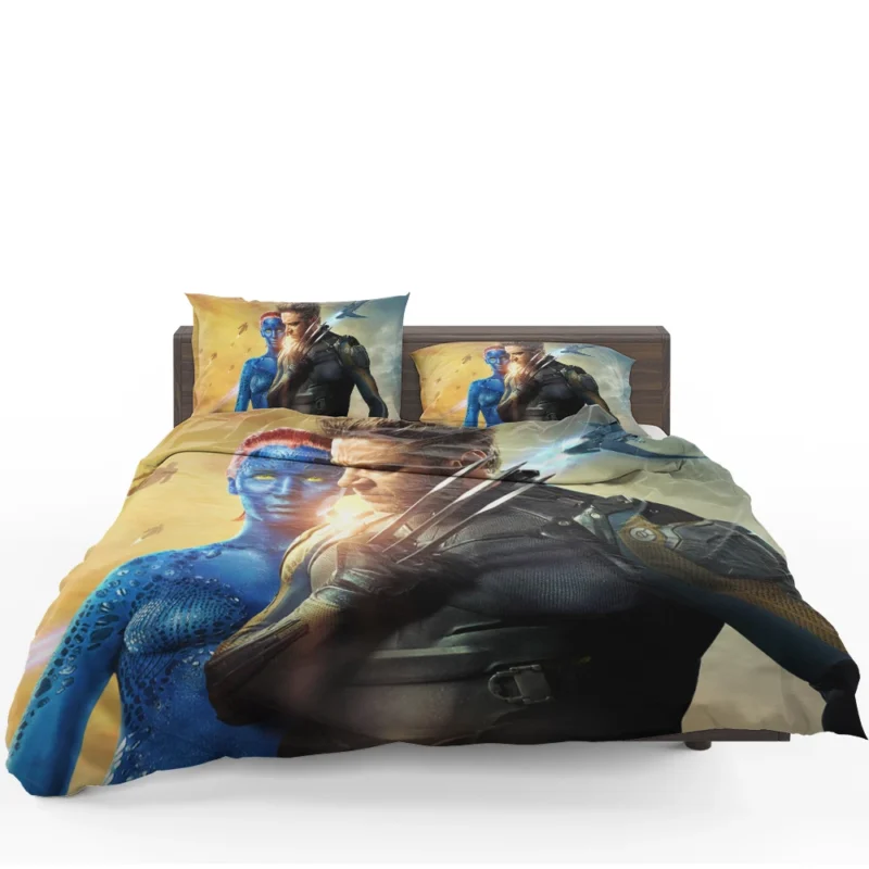 Wolverine and Mystique in X-Men: Days of Future Past Bedding Set