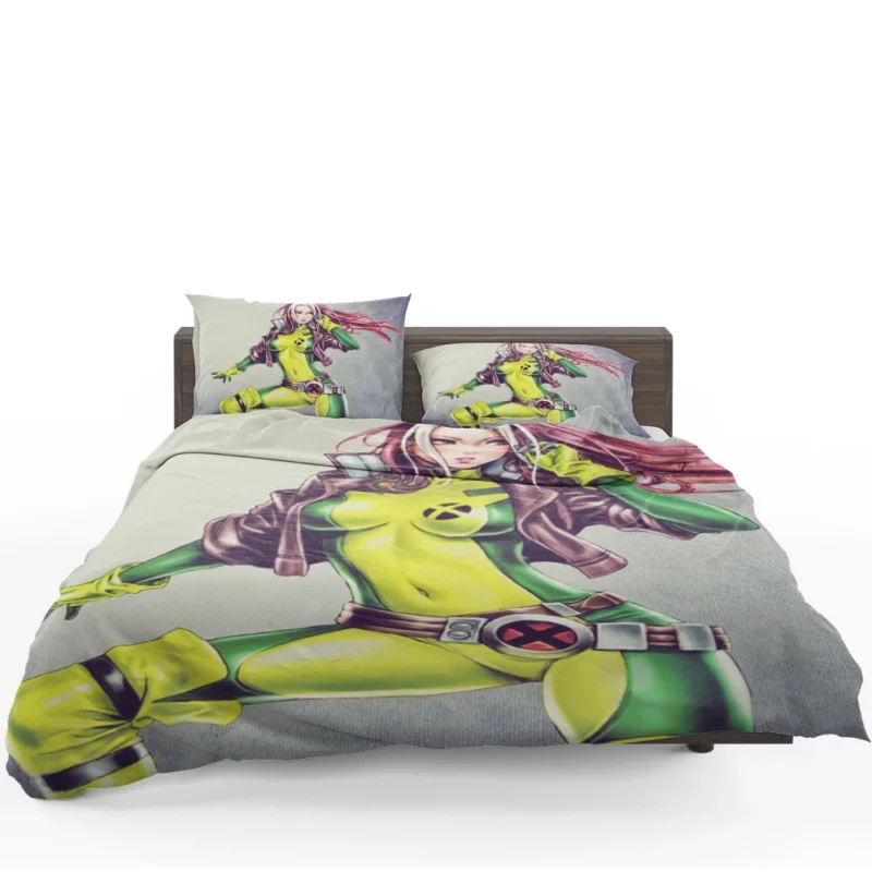 X-Men Comics: Rogue Stgle with Mutant Powers Bedding Set