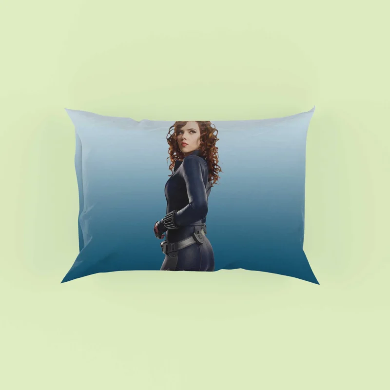 Black Widow in The Avengers: Scarlett Johansson Heroine Pillow Case