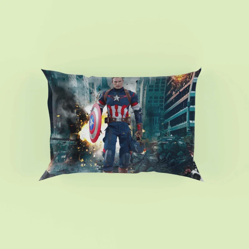Captain America in The Avengers: Collectible Hot Toys Pillow Case