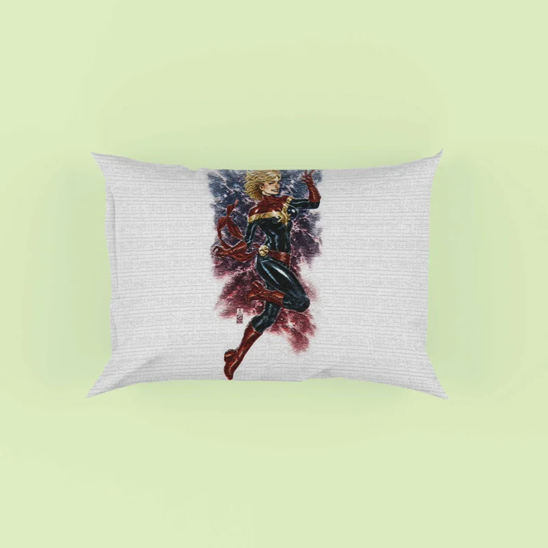 Captain Marvel: Marvel Cosmic Superhero Pillow Case