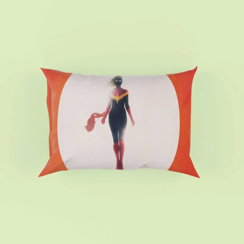 Captain Marvel Movie: Marvel Cosmic Adventure Pillow Case