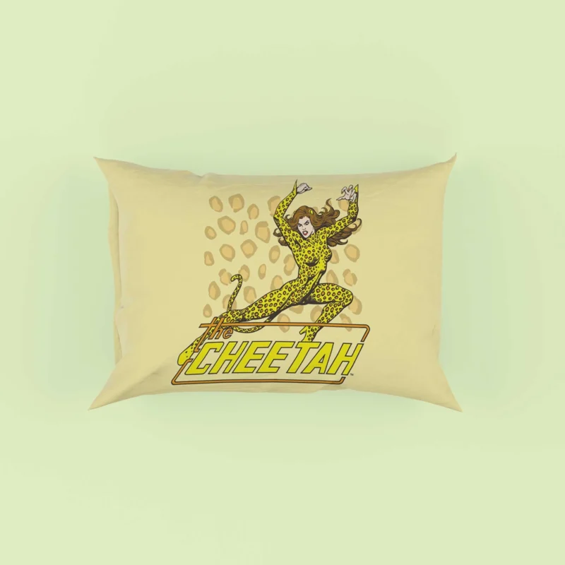 Cheetah in DC Comics: Fierce and Ferocious Pillow Case