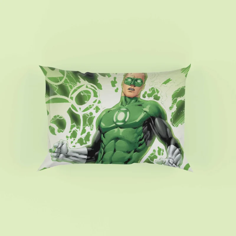 Green Lantern Comics: Hal Jordan Heroic Journey Pillow Case