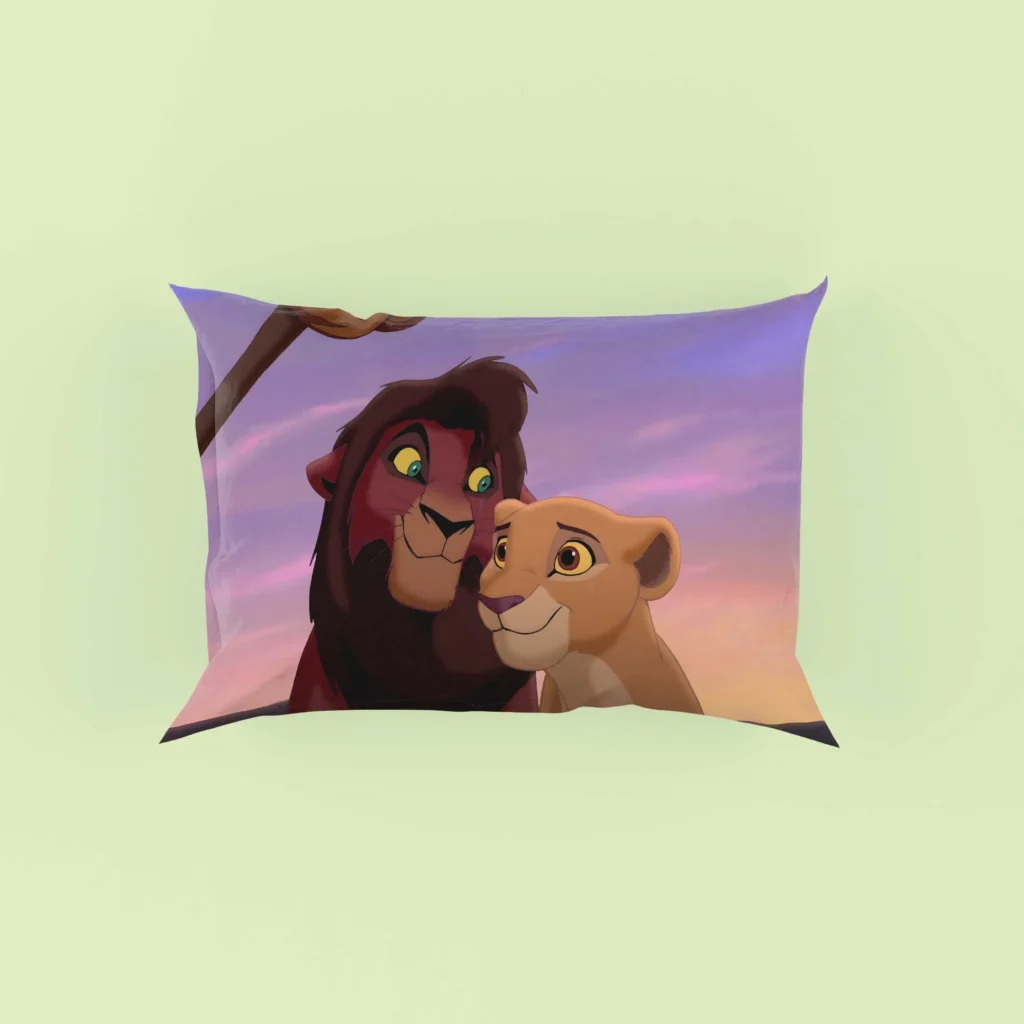 Kovu And Kiara The Lion King Next Generation Pillow Case