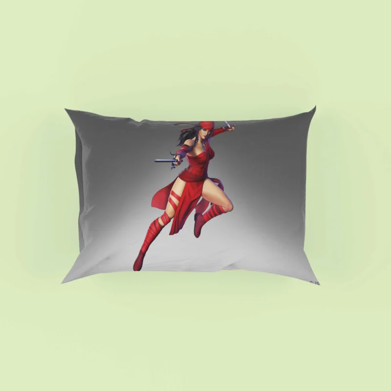 Marvel Ultimate Alliance 3: Playing as Elektra Pillow Case