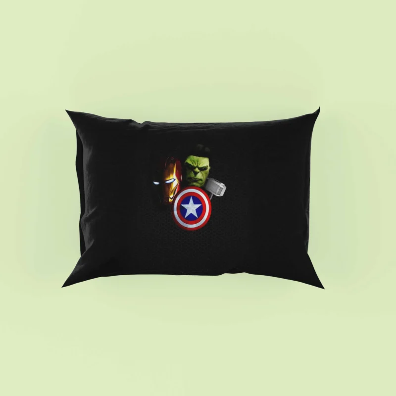 The Avengers in Comics: Marvel Iconic Team Pillow Case