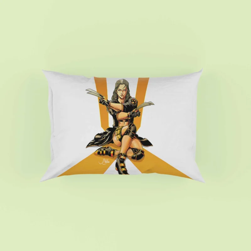 X-23: Marvel Fearless Warrior Pillow Case