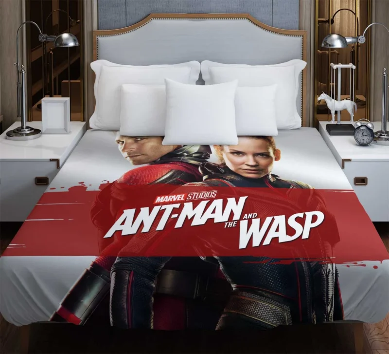 Ant-Man and the Wasp: Scott Lang and Hope Van Dyne Story Duvet Cover