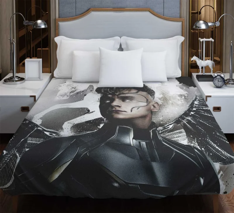 Archangel in X-Men: Apocalypse: The Angelic Transformation Duvet Cover