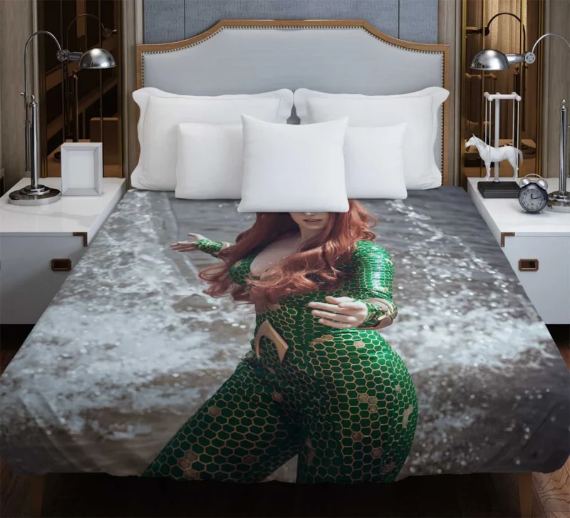 Cosplay as Mera (DC Comics): Embody the Heroine Duvet Cover