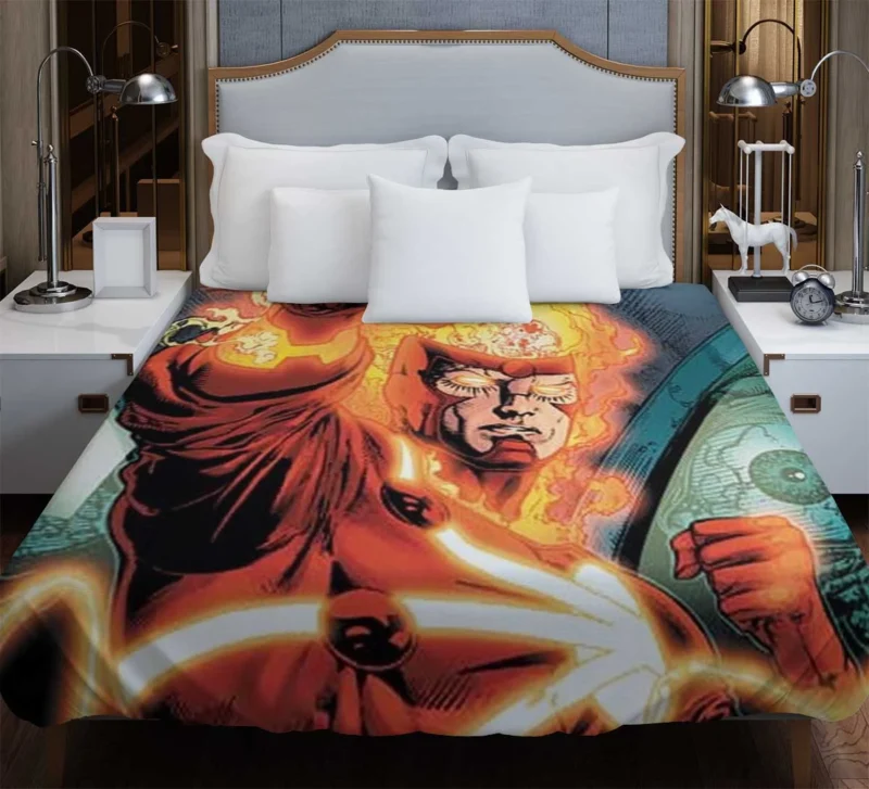 Firestorm (DC Comics): A Nuclear Superhero Duvet Cover