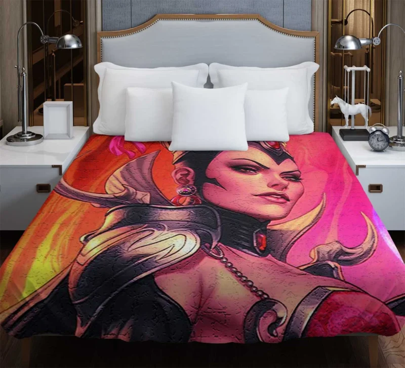 Grimm Fairy Tales Comics: A World of Fantasy Duvet Cover