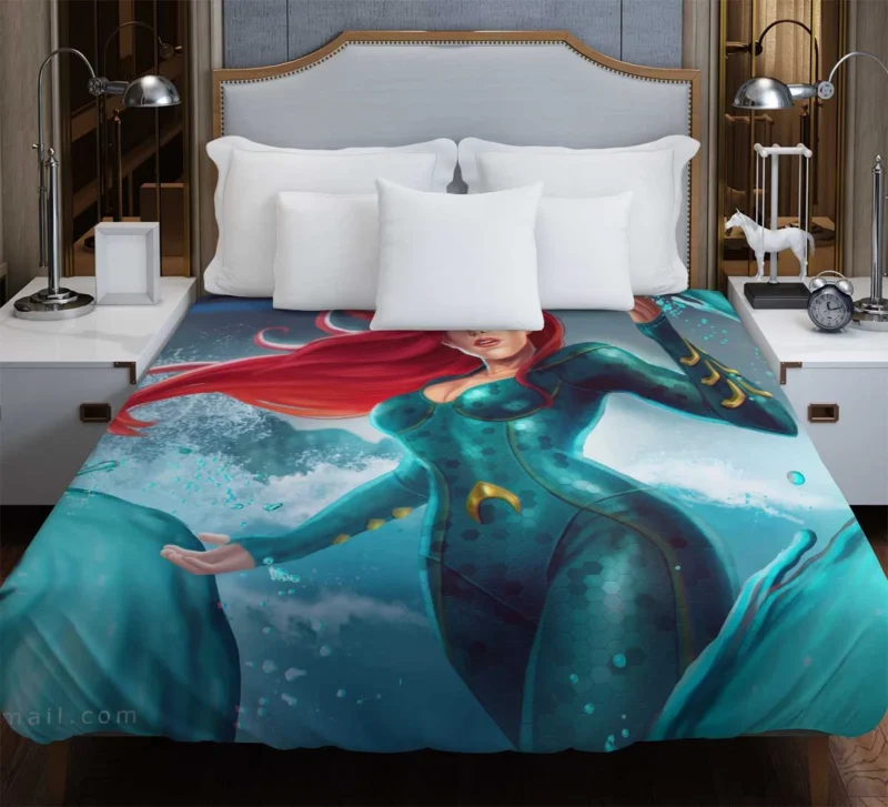 Mera Cosplay: Channel Your Inner Hero Duvet Cover