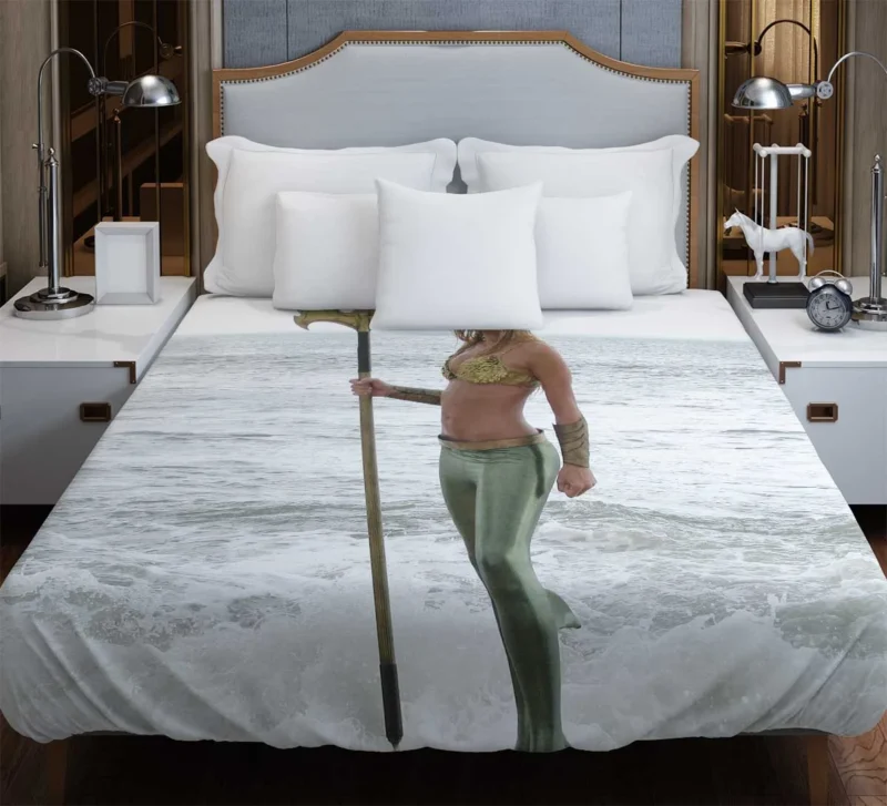 Mera: Dive into the World of Cosplay Duvet Cover