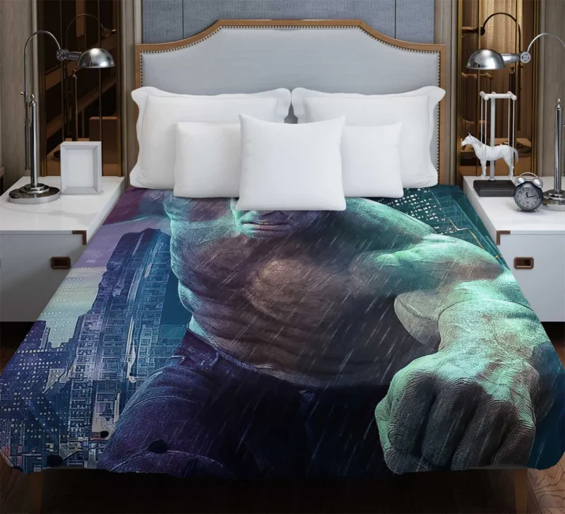 The Avengers Movie: Epic Superhero Team Duvet Cover